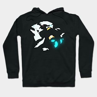 Legendary Black White Yin Yang Dragons Hoodie